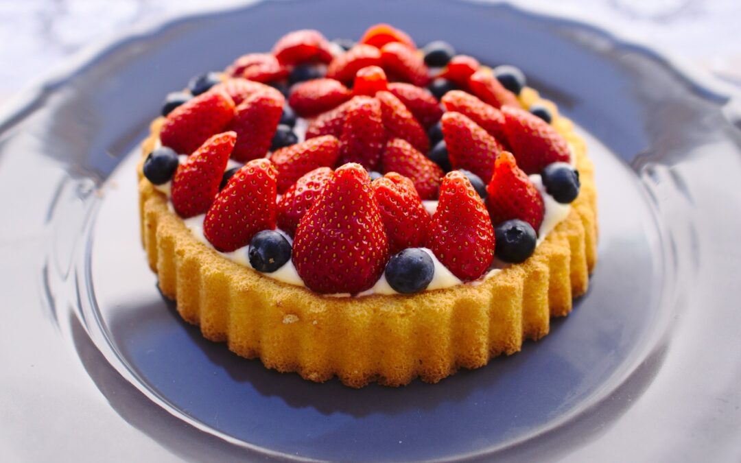 Fruit-Topped Cake #2